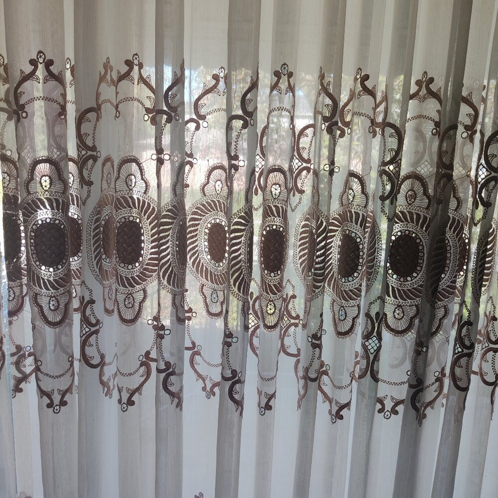 Embroidered Sheers